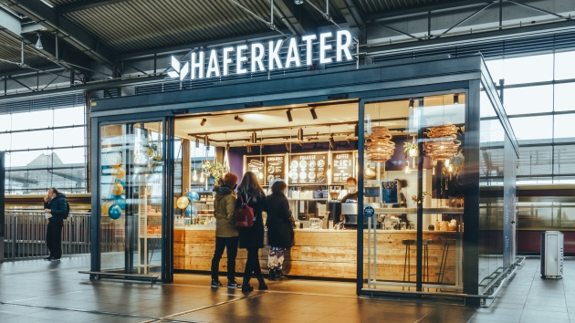 Haferkater-Store im Bahnhof Ostkreuz in Berlin - Quelle: Haferkater